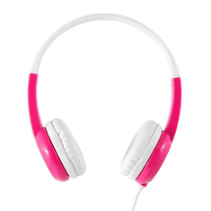 BuddyPhones DiscoverFun gyermek fejhallgató rózsaszín-fehér (BP-DISFUN-PINK) (BP-DISFUN-PINK)