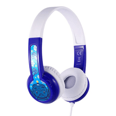 BuddyPhones DiscoverFun gyermek fejhallgató kék-fehér (BP-DISFUN-BLUE) (BP-DISFUN-BLUE)