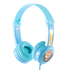 BuddyPhones Travel gyermek fejhallgató kék (BP-TRAVEL-BLUE) (BP-TRAVEL-BLUE)