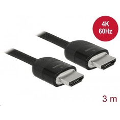 DELOCK Prémium HDMI kábel 4K 60 Hz 3 m (84965) (84965)