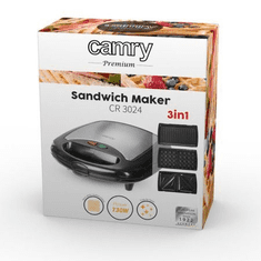 Camry CR 3024 3 az 1-ben szendvicssütő (CR3024)