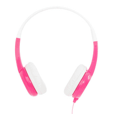 BuddyPhones Discover gyermek fejhallgató rózsaszín-fehér (BP-DIS-PINK-01) (BP-DIS-PINK-01)