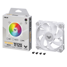 ASUS TUF Gaming TF120 ARGB ház hűtő ventilátor fehér (90DA0033-B09000)