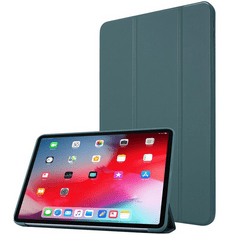 TokShop Apple iPad Pro 12.9 (2021) / iPad Pro 12.9 (2022), mappa tok, Smart Case, sötétzöld (111022)