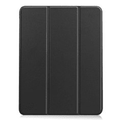 Apple iPad Air 4 2020 tablet tok toll tartóval fekete (TABCASE-IPAD4PEN-BK) (TABCASE-IPAD4PEN-BK)