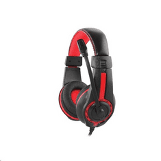 Rampage SN-R1 mikrofonos fejhallgató fekete-piros (14251) (14251)