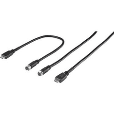 Renkforce HDMI Csatlakozókábel [1x HDMI dugó - 1x HDMI dugó] 15.00 m Fekete (RF-3386496)