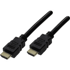 Schwaiger HDMI csatlakozókábel [1x HDMI dugó 1x HDMI dugó] 0.7 m , fekete, (HDM0070043)