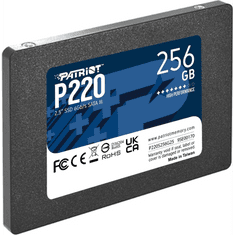 Patriot 256GB 2,5" P220 SSD meghajtó (P220S256G25) (P220S256G25)