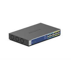 Netgear GS516UP Beállítást nem igénylő (unmanaged) Gigabit Ethernet (10/100/1000) Ethernet-áramellátás (PoE) támogatása Szürke (GS516UP-100EUS)