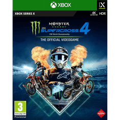 Milestone Monster Energy Supercross - The Official Videogame 4 (Xbox Series X|S - Dobozos játék)