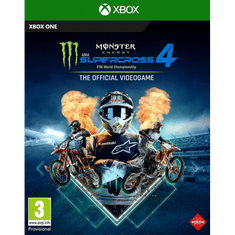 Milestone Monster Energy Supercross - The Official Videogame 4 (Xbox One - Dobozos játék)