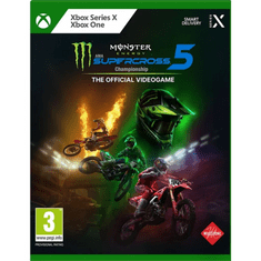 Milestone Monster Energy Supercross - The Official Videogame 5 (Xbox Series X|S - Dobozos játék)