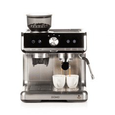 DOMO DO720K fél-profi karos kávéfőző kávédarálóval (DO720K)