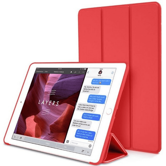 TokShop Apple iPad Mini / iPad Mini Retina / iPad Mini 3, mappa tok, Smart Case, piros (85252)