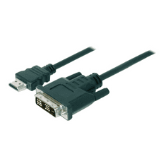 Digitus HDMI adapter cable - HDMI Type-A male/DVI-D (18+1) male - 3 m (AK-330300-030-S)