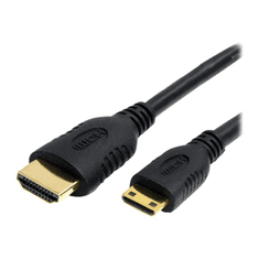Startech StarTech.com 2m High Speed HDMI Cable with Ethernet HDMI to HDMI Mini - HDMI with Ethernet cable - 2 m (HDACMM2M)