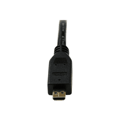Startech StarTech.com 1m High Speed HDMI Cable with Ethernet HDMI to HDMI Micro - HDMI with Ethernet cable - 1 m (HDADMM1M)