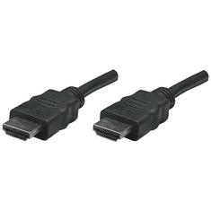 Manhattan kábel HDMI (Male) - HDMI (Male) 3m fekete (306126) (306126)