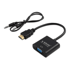 SAVIO CL-23/B HDMI --> VGA adapter (CL-23/B)