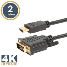 Delight DVI-D - HDMI kábel 2m (20380) (d20380)