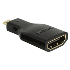 DELOCK 65664 High-Speed HDMI Ethernett - HDMI micro-D apa -> HDMI-A anya 4K fekete (65664)