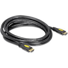 DELOCK 82455 High Speed HDMI Ethernet – HDMI A male > HDMI A male 5 m kábel (82455)