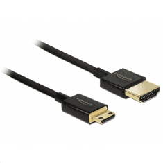 DELOCK 84787 High Speed HDMI with Ethernet - HDMI-A > HDMI Mini-C kábel (DL84787)