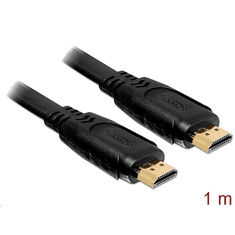 DELOCK 82669 High Speed HDMI-A Ethernet lapos kábel apa-apa 1m (82669)