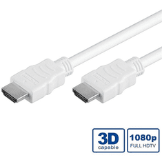 Value HDMI - HDMI apa-apa kábel fehér 5m (11.99.5705-10) (11.99.5705-10)