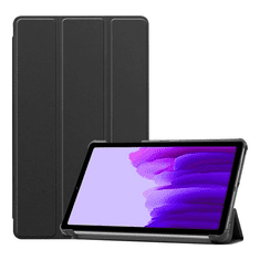 TokShop Samsung Galaxy Tab A7 Lite 8.7 SM-T220 / T225, mappa tok, Trifold, fekete (RS108277)