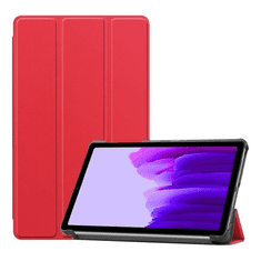 TokShop Samsung Galaxy Tab A7 Lite 8.7 SM-T220 / T225, mappa tok, Trifold, piros (RS108279)