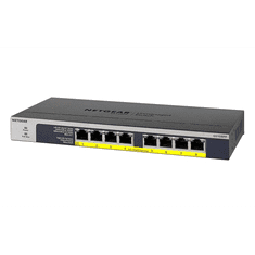 Netgear GS108PP-100EUS 1000Mbps 8 portos switch (GS108PP-100EUS)