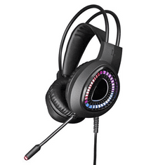 Omega Varr VH8010L fejhallgató és headset Vezetékes Fejpánt Játék Fekete (VH-8010)