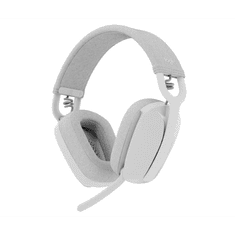Logitech Zone Vibe 100 Headset Vezeték nélküli Fejpánt Hívás/zene Bluetooth Fehér (981-001219)