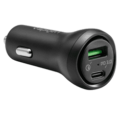 Spigen F31QC Qualcomm Quick Charge 3.0 USB-C autós töltő fekete (000CP25597) (000CP25597)