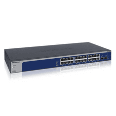 Netgear 24 Portos Menedzselhető Ethernet Switch (XS724EM-100EUS) (XS724EM-100EUS)