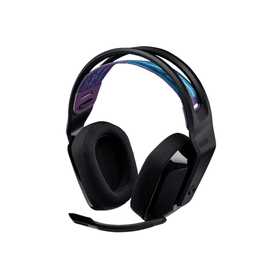 Logitech G535 Lightspeed vezeték nélküli Gaming Headset fekete (981-000972) (981-000972)