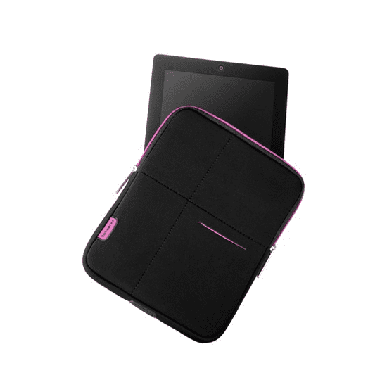 Samsonite U37-029-001 AirGlow Sleeve 9.7" iPad tok fekete-pink (U37-029-001)