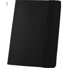 GreenGo univerzális oldalra nyíló Tablet tok 8-9" fekete (44296) (44296)