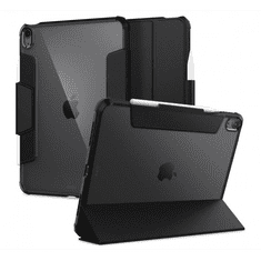 Spigen Ultra Hybrid Pro Apple iPad Air 4 (2020) oldalra nyíló tok, fekete (ACS02697) (ACS02697)