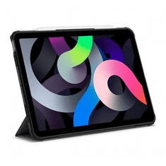 Spigen Ultra Hybrid Pro Apple iPad Air 4 (2020) oldalra nyíló tok, fekete (ACS02697) (ACS02697)