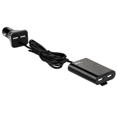 Akyga USB-s hálózati töltő adapter 4xUSB 9A fekete (AK-CH-10) (AK-CH-10)