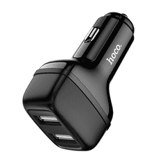 Hoco Z36 autós töltő 2 USB aljzat (5V / 2400mA) FEKETE (Z36_B) (Z36_B)