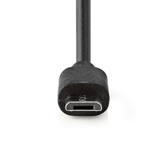 Nedis autós töltő 2.4 A Micro USB fekete (CCHAM240ABK) (CCHAM240ABK)