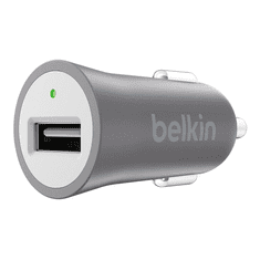 Belkin USB autós töltő Mixit Up szürke (F8M730btGRY) (F8M730btGRY)