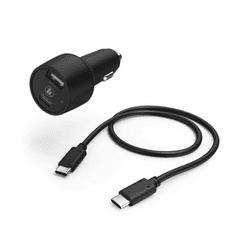 Hama 210522 "PD/QC" USB-A és Type-C univerzális autós töltő szett (hama210522)