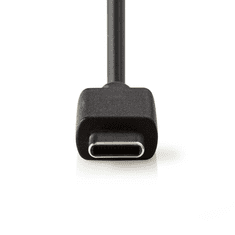 Nedis autós töltő 3 A USB-C fekete (CCHAC300ABK) (CCHAC300ABK)