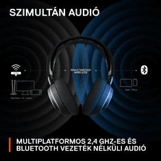 SteelSeries Arctis Nova 7 gaming headset fekete (61553) (steelseries61553)