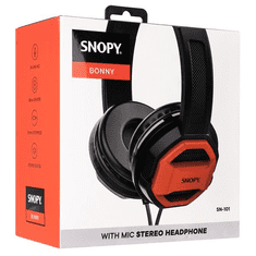 Rampage Snopy SN-101 BONNY headset fekete-piros (34613) (rampage34613)